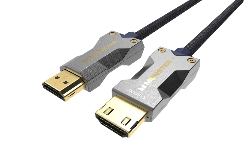 Monster M3000 HDMI Cable 15m, HDMI Cable 8K, AOC Certified Premium 2.1 Cable, Ultra High Speed HDMI Cable 48Gbps, 8K@60Hz, 4K@120Hz, HDR, eArc, Gold Connectors, TV Cable, Compatible with PS4/PS5/Xbox