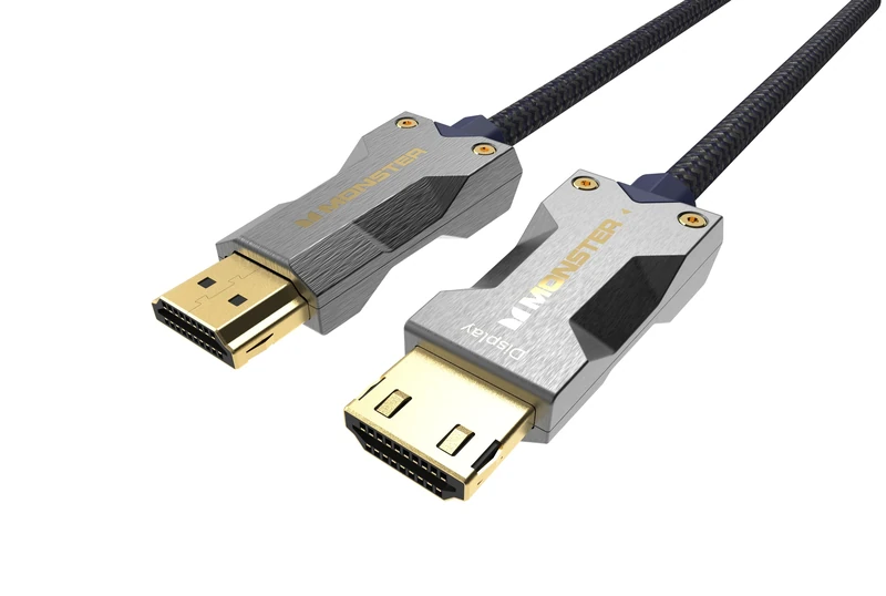 Monster M3000 HDMI Cable 10m, HDMI Cable 8K, AOC Certified Premium 2.1 Cable, Ultra High Speed HDMI Cable 48Gbps, 8K@60Hz, 4K@120Hz, HDR, eArc, Gold Connectors, TV Cable, Compatible with PS4/PS5/Xbox