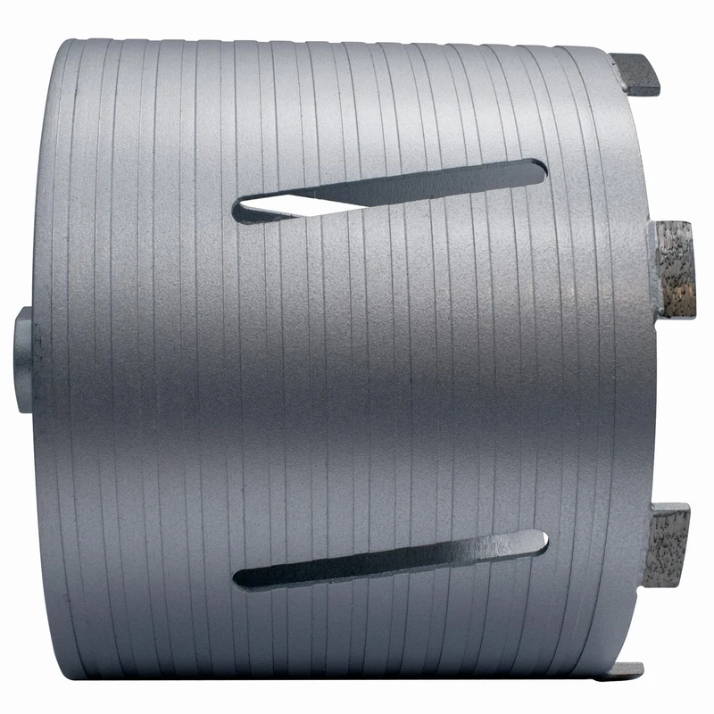 Mexco DCX90 Slotted Dry Core Drill, High-Performance Diamond Core for Drilling Masonry Materials - 182mm