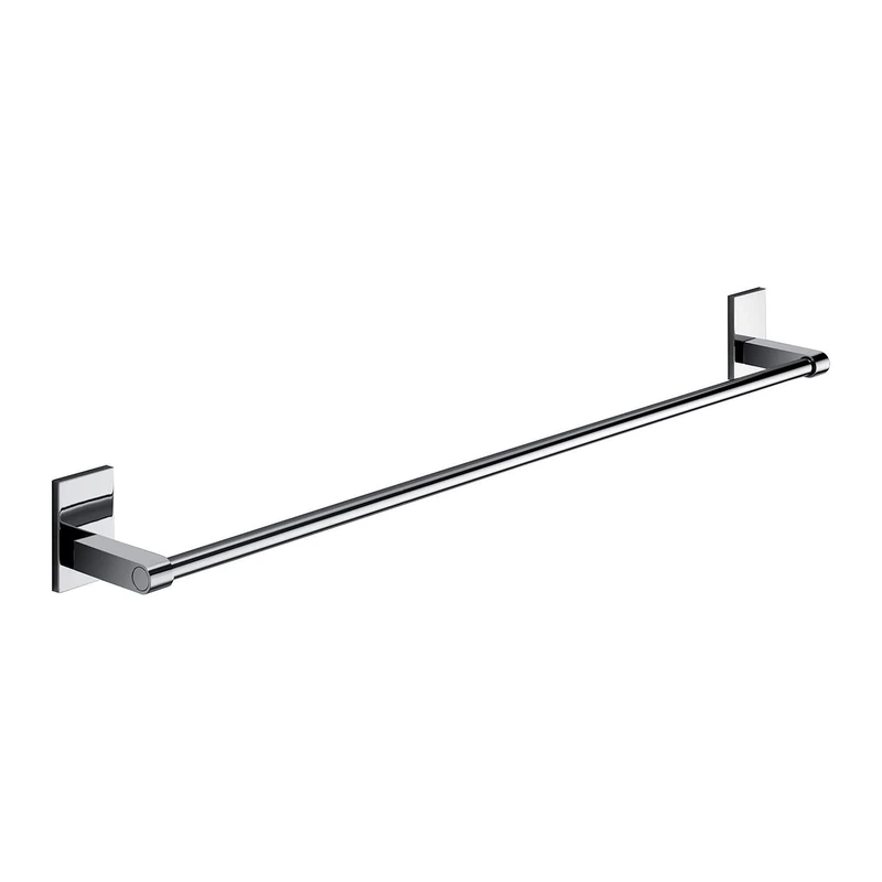 Gedy G-Singapore Towel Holder CM.60 with Swivel Plates, Chrome Colour, Components Made of Stainless Steel and Cromall, Measures 6 x 62.6 x 6.5 cm and Weight 0.35 kg, R&D Design, Chrome, 60 cm