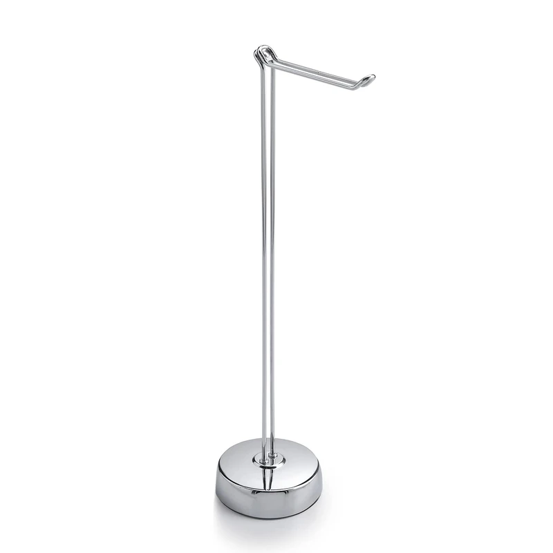 Gedy Chrome, G-Minu Floor lamp, Measures 61X14,2X23 cm, Toilet Roll Holder Stainless Steel, R&D Design, 2 Year Warranty, Unique
