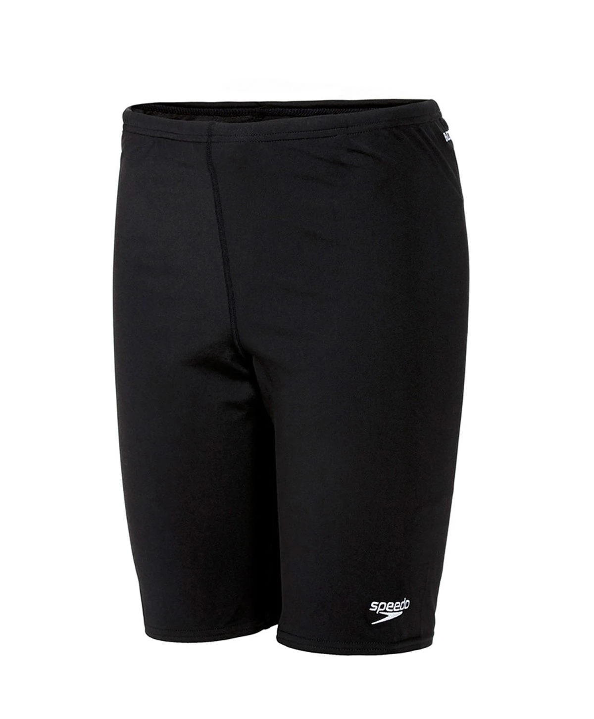 Speedo Boys Endurance+ Jammer Swimming Trunks | Training | Chlorine Resistant | Quick Drying | Stretch Fabric | Comfort Fit, Black, 11-12