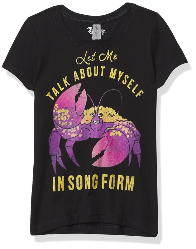 Disney - Tamatoa Song Form Kids Crew neck Black 104 - Image 1