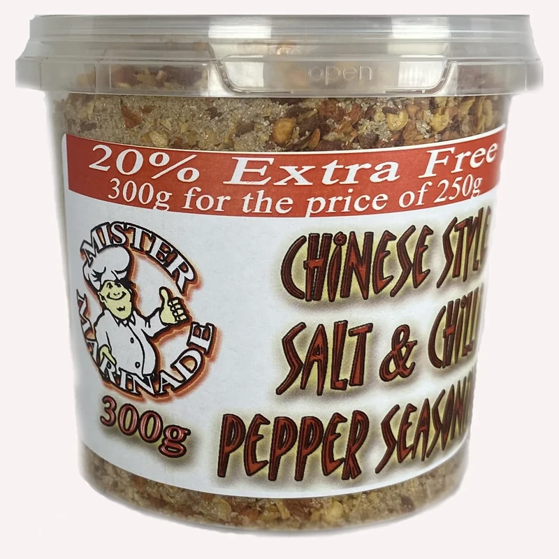 Mister Marinade Salt & Pepper Seasoning (300g for the price of 250g, 20% Extra Free)