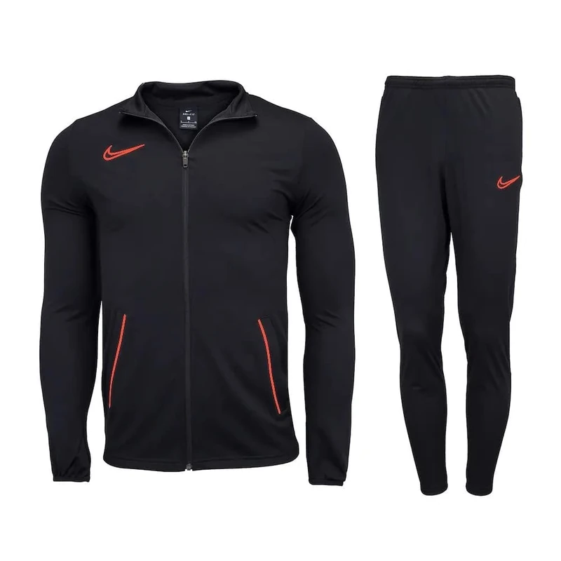 Nike Df Acd21 Tracksuit Black/Bright Crimson/Bright Cr M