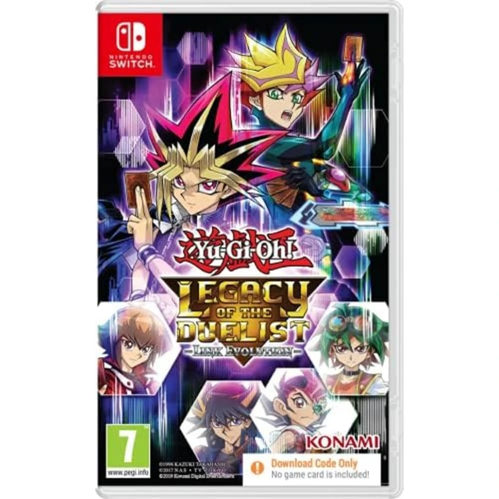 Yu-Gi-Oh! Legacy Of The Duelist Nintendo Switch - Code in Box (Nintendo Switch)