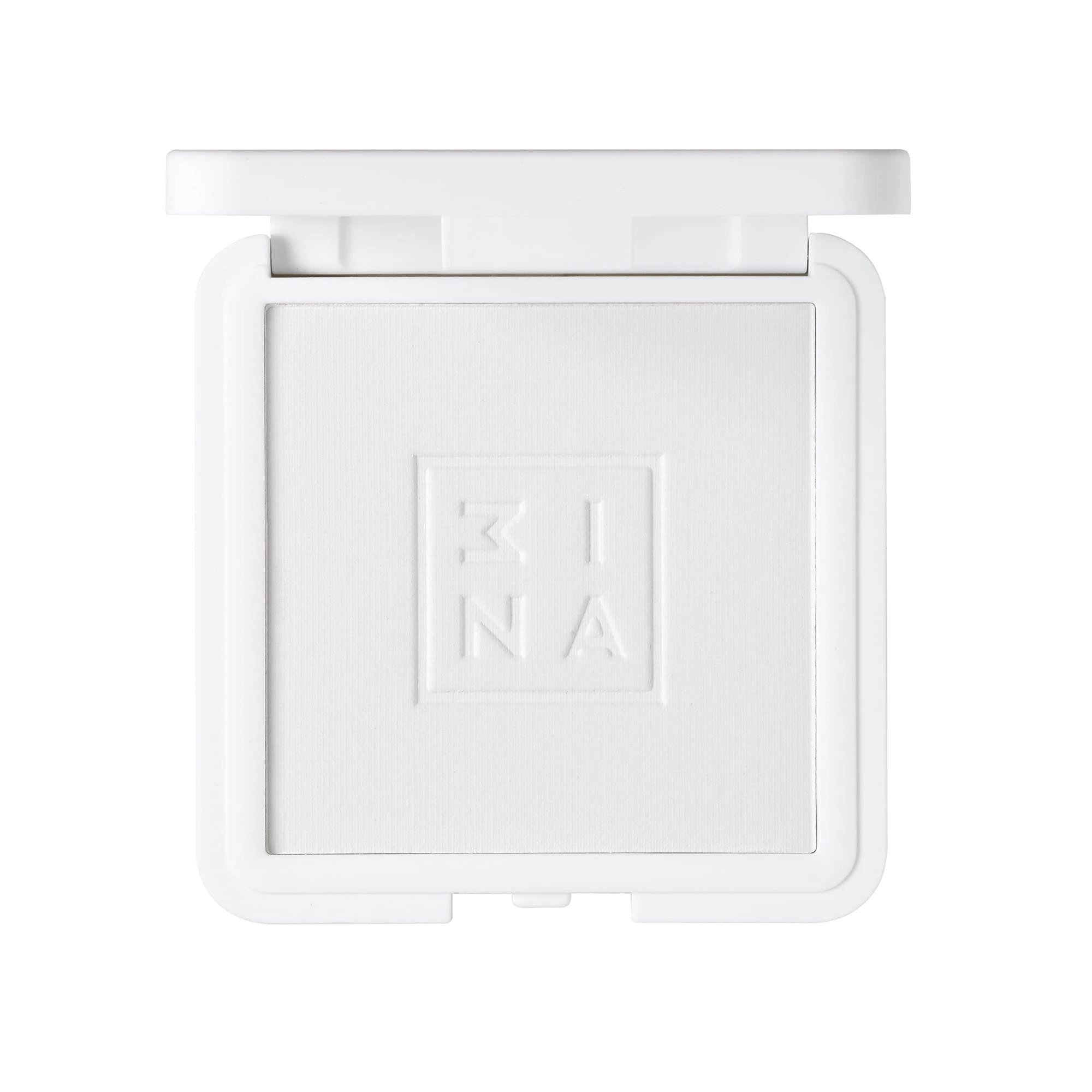 3INA MAKEUP - The Setting Compact Powder 100 - White Fixes and Sets Makeup - Mineral Powder - Long Lasting - Mattifying Effect - Absorbs Extra Oilness - Natural Finish - Vegan - Cruelty Free