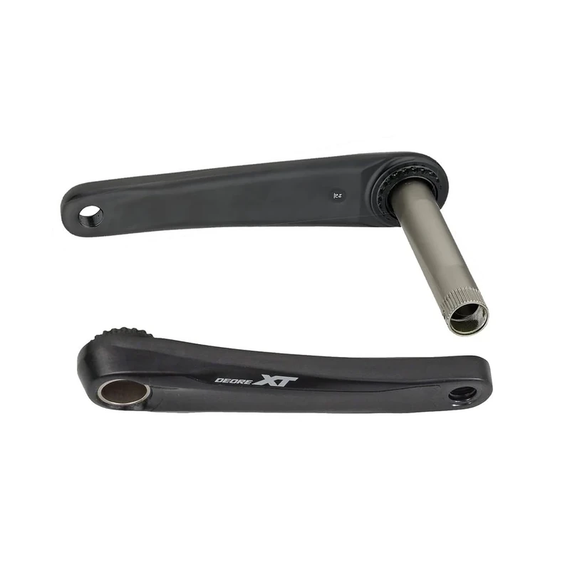 SHIMANO XT M8120 Crankset 12sp - Chain Ring Sold Separately Single 170 Mm, Black