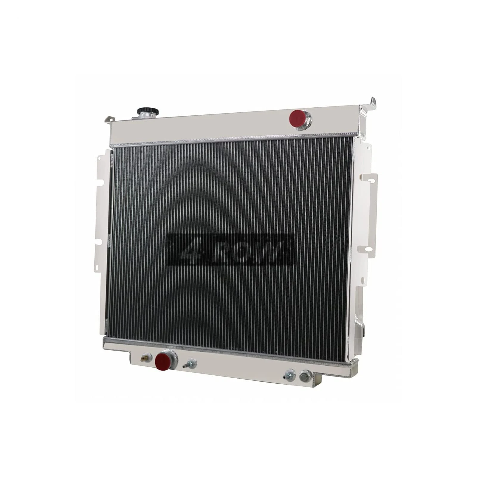 Cubauto 4 Row Aluminum Radiator Compatible For 1983-1994 1993 Ford F59 F-250 F-350 6.9L 7.3L Diesel，Full Aluminum Radiators