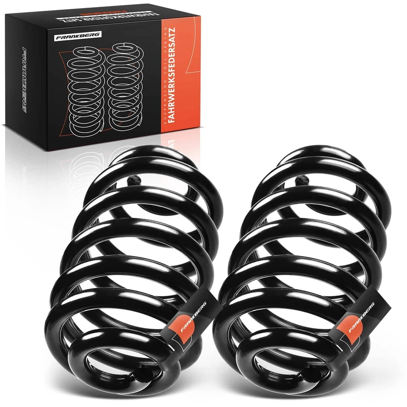 Frankberg 2x Coil Spring Rear axle Compatible with X3 E83 2.0L 2.5L 3.0L SUV 2003-2011 Replace# 33533413080