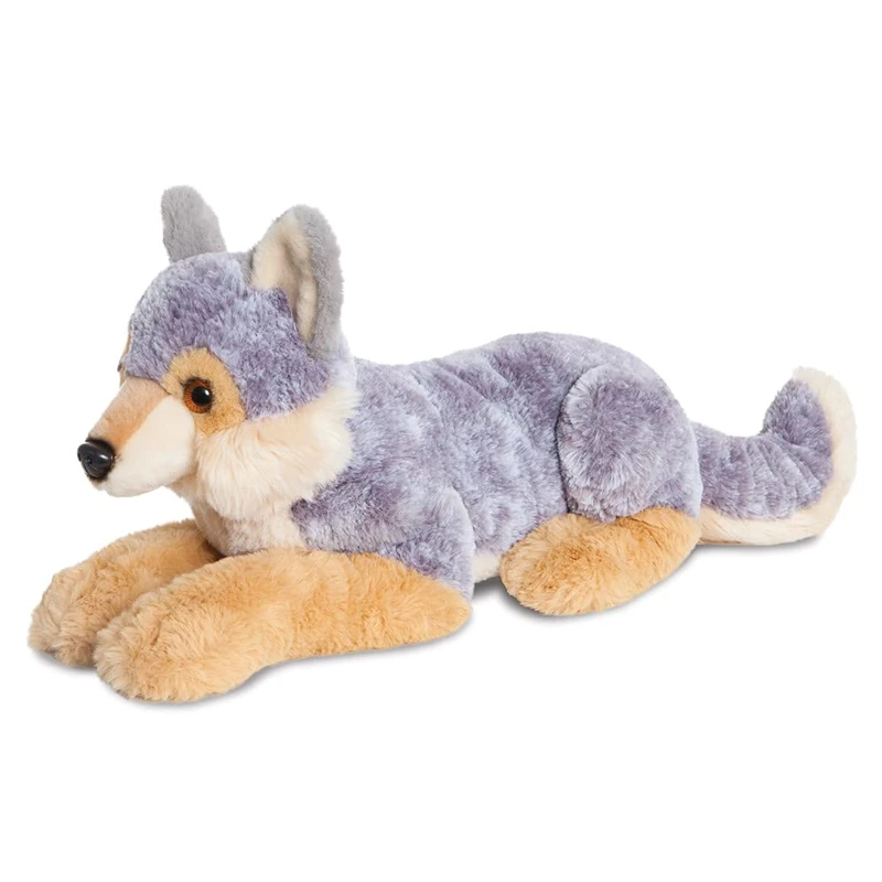 Aurora, 61418, Borealis Asher Wolf, Soft Toy, Grey & Brown