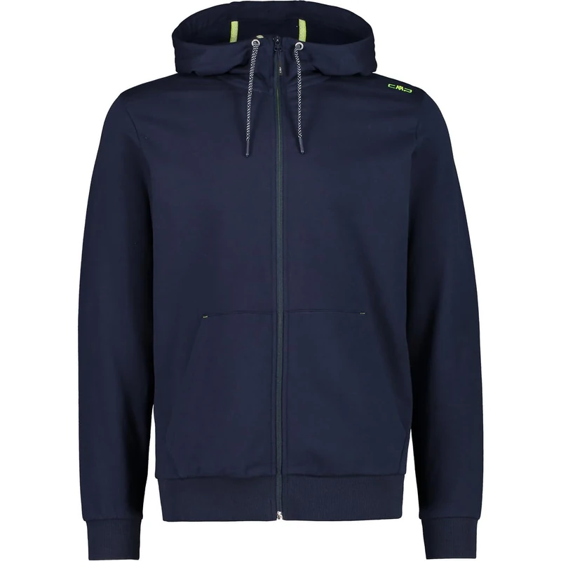 CMP - Man Jacket Fix Hood, B.Blue-Acid, 54