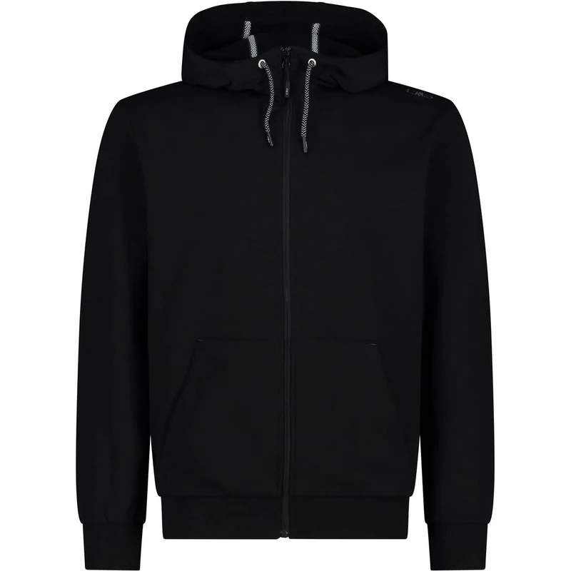 CMP - Man Jacket Fix Hood, Black, 56
