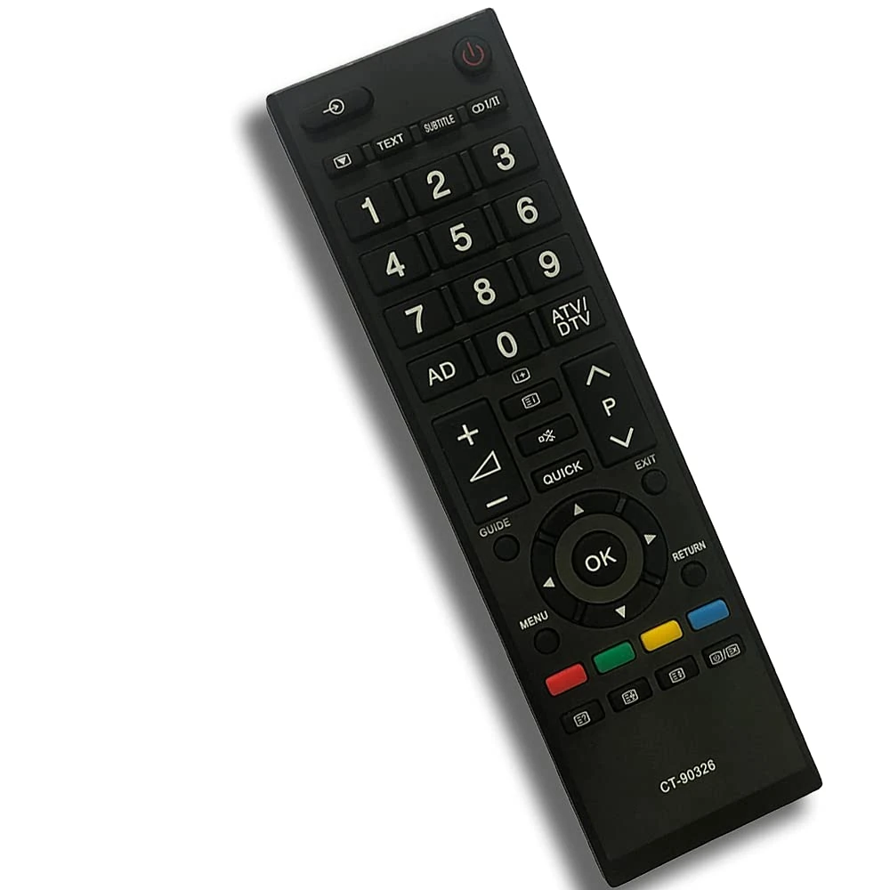 YOUKONG NEW Replacement CT-90326 Remote Control fit for Smart TV 26AV607PG 26AV615DB 32AV607PG 32AV607PR 32AV615DB 32AV605PR 32AV607P 32AV633DB 32AV603PG 32LV655D 32AV603PR
