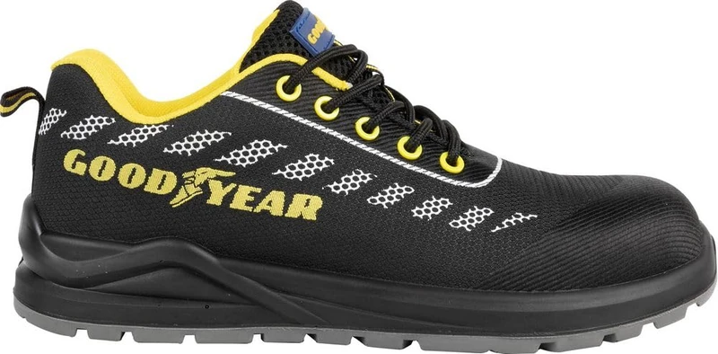 Goodyear Stripe, Unisex Adult Safety Shoes Yellow Size: 9 UK - Image 1