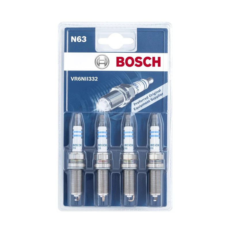 Bosch VR6NII332 (N63) - Spark Plugs Double Iridium - Set of 4