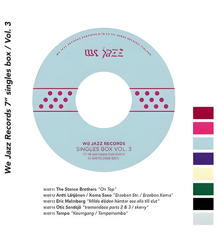 We Jazz Records 7" Singles Box [7" VINYL] - Image 1