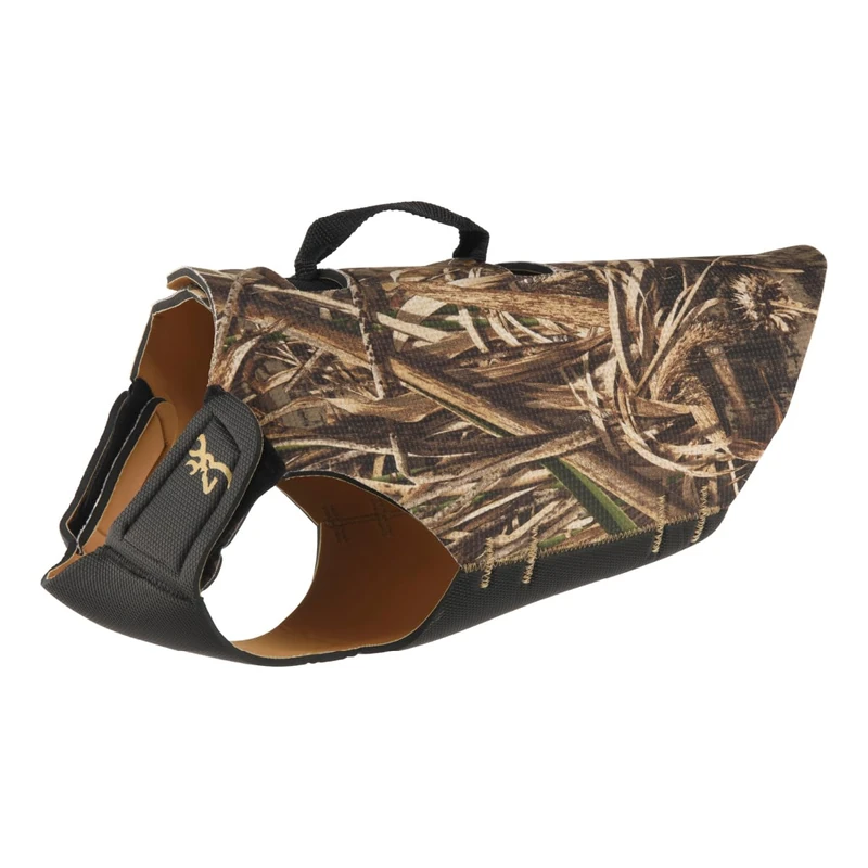 Browning Pet Dog Neoprene Vest 5mm Handle Large, Realtree MAX-5 (5mm), L UK
