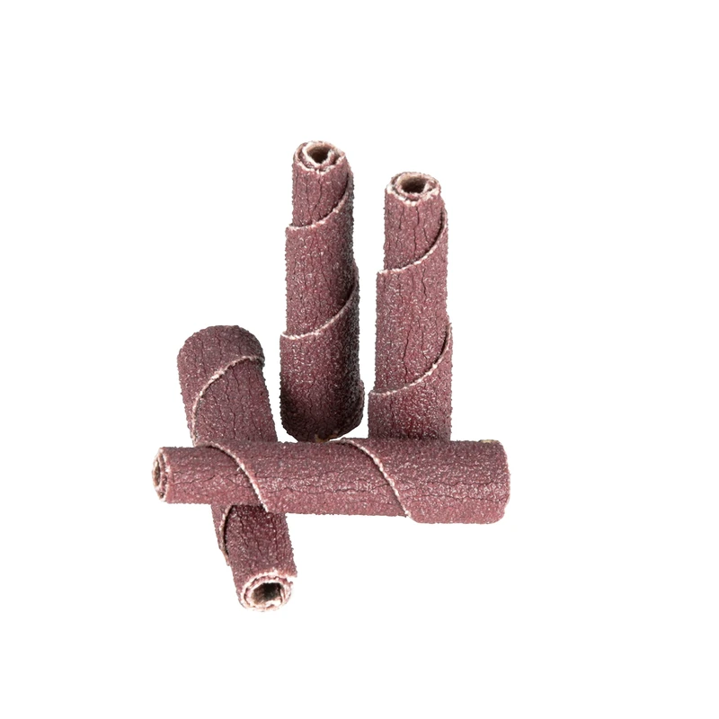 Standard Abrasives A/O Full Taper Cartridge Roll 705509, 3/8 in x 1-1/2 in x 1/8 in 80, 100 per case - Image 1