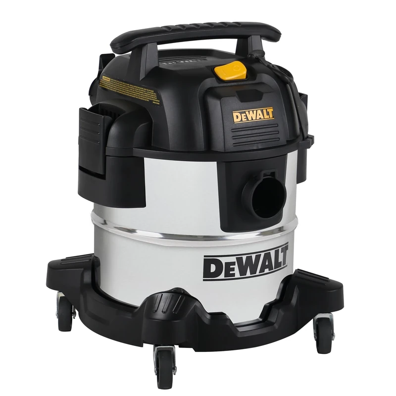 DEWALT 4 Peak HP Shop Vacuums DXV05S, 5 Gallon Wet/Dry Vac, Silver