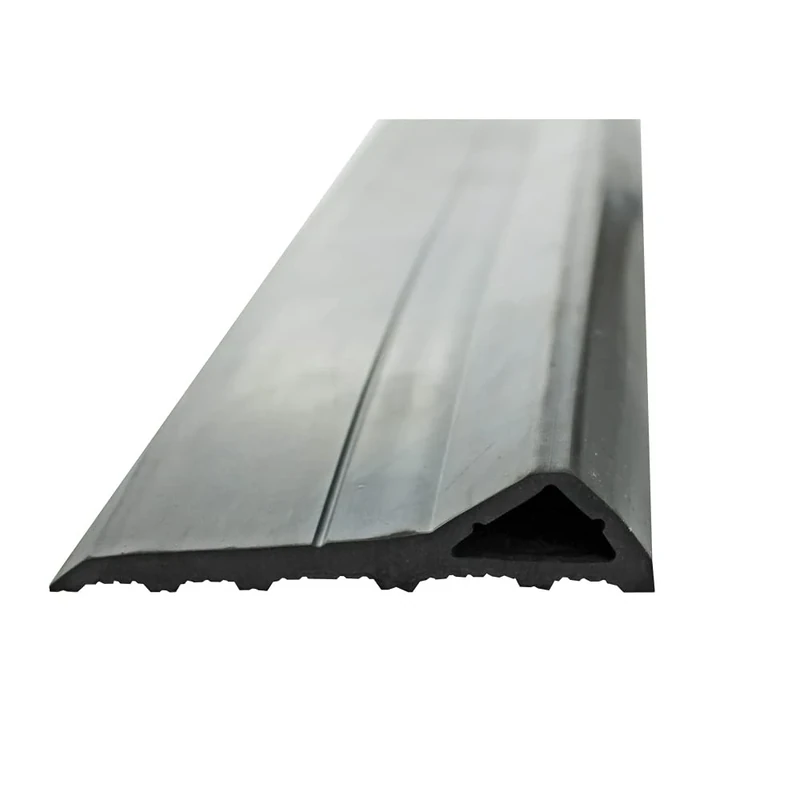 Hörmann Storm Threshold (Garage Door Seal, Seal for Garage Sectional Door, Black, 3m, Set Against Wind and Water) 4015951