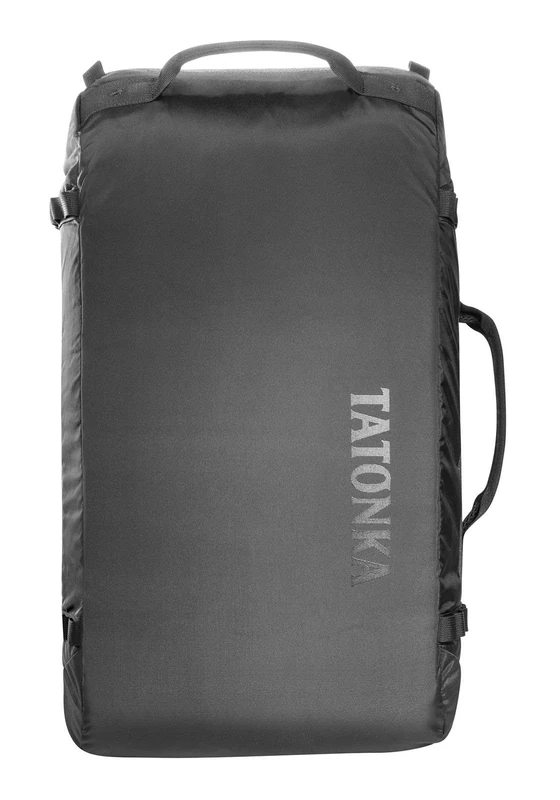 Tatonka Duffle Bag 45L - Foldable Travel Bag with Backpack Function, Lockable, Small Stowable and with 45 Litre Volume, Black, Standard-Größe, Foldable Travel Bag with 45 Litre Volume