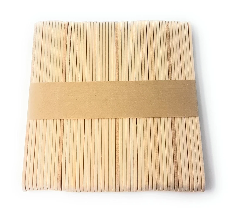 Wooden Lolly Sticks [Plain, Pack of 1000]