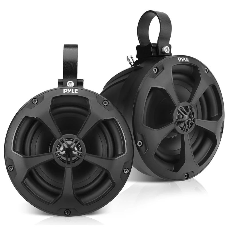 Pyle 5.25 Inch 1000W Marine Grade Off-Road Speakers PLUTV51BK