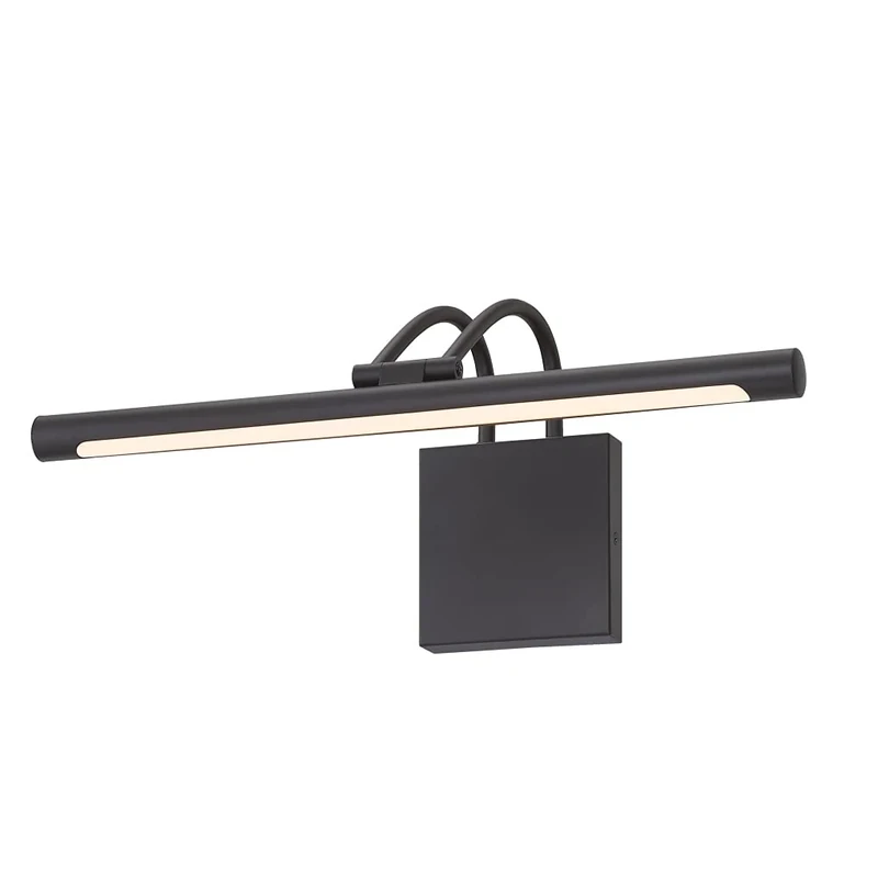 Westinghouse Lighting 75016 43 cm, 15 Watt Hardwire Adjustable Dimmable LED Picture Light, Matte Black Finish, 3000K