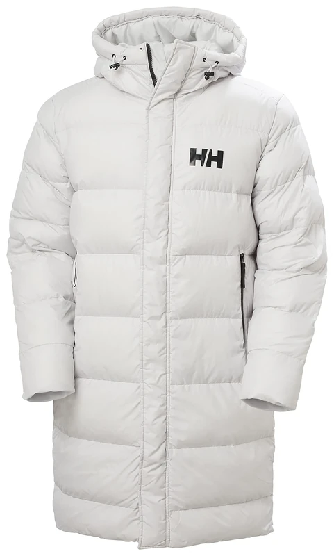 Helly Hansen Men's Active Long Winter Parka, Nimbus Cloud, S - Image 1