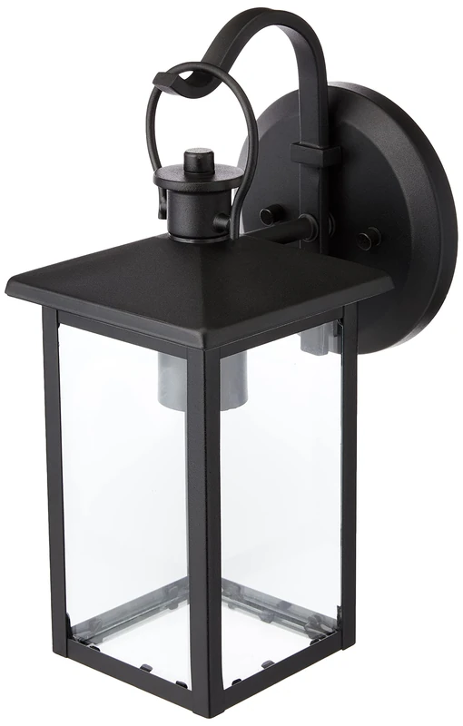 Westinghouse Lighting Outdoor Wall Light, Structured Black