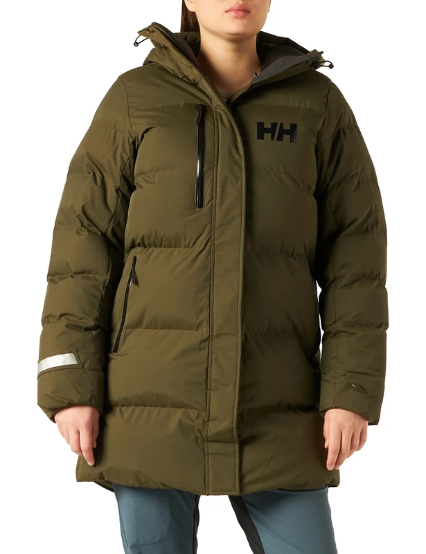 Helly Hansen Women's W Adore Puffy Parka, Green, XL