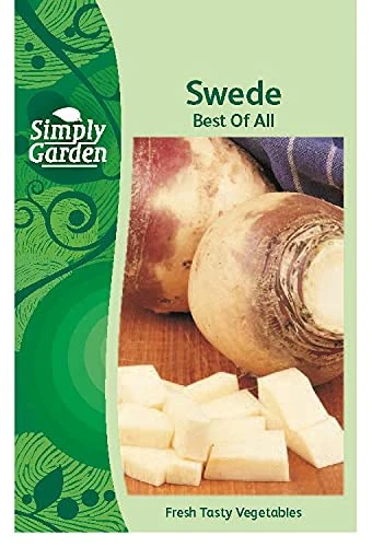 Simply Garden Swede Best of All Fresh Vegetable Seeds Root Grow Your Own Garden