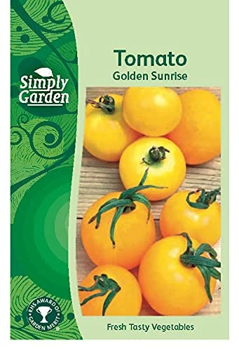 Simply Garden Yellow Tomato Golden Sunrise Fresh Vegetable Fruit Seeds Grow Your Own Garden
