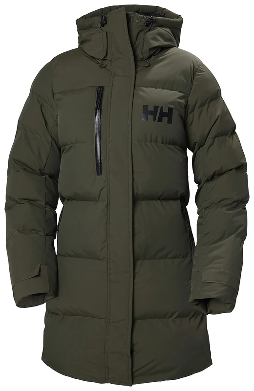 Helly Hansen Women's W Adore Puffy Parka, Green, L
