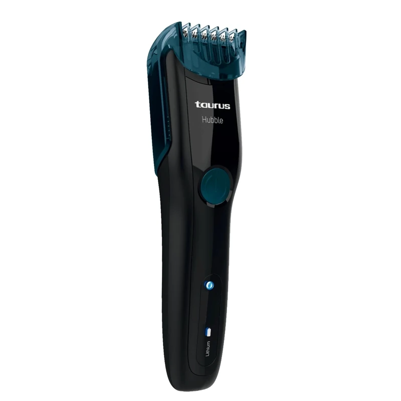 Taurus Hubble Electric Barber with or Without Cord, Shaver, Wet and Dry Use, 90 Min, Fast Charging, 6 Level Cutting Comb, Various Accessories, Ergonomic, Black - Image 1