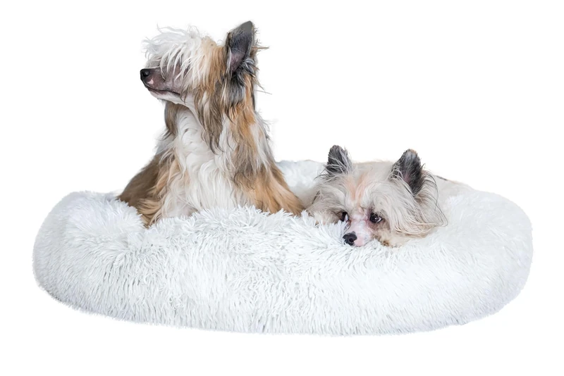 Karlie Agnes Round Bed Length 76 cm Height 17 cm White