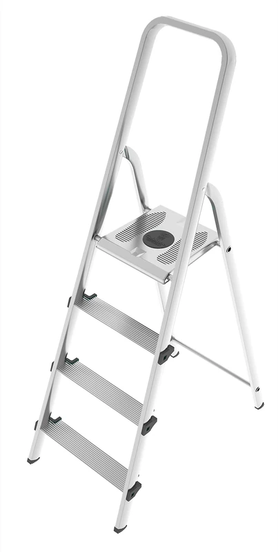 STARK aluminium and steel ladder 4 steps