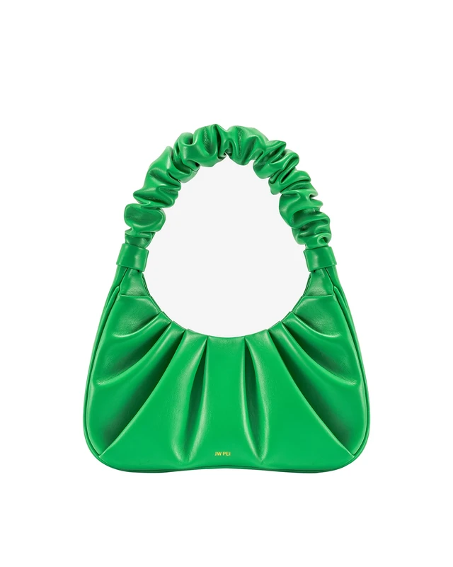 JW PEI Women's Gabbi Ruched Hobo Handbag - Grass Green