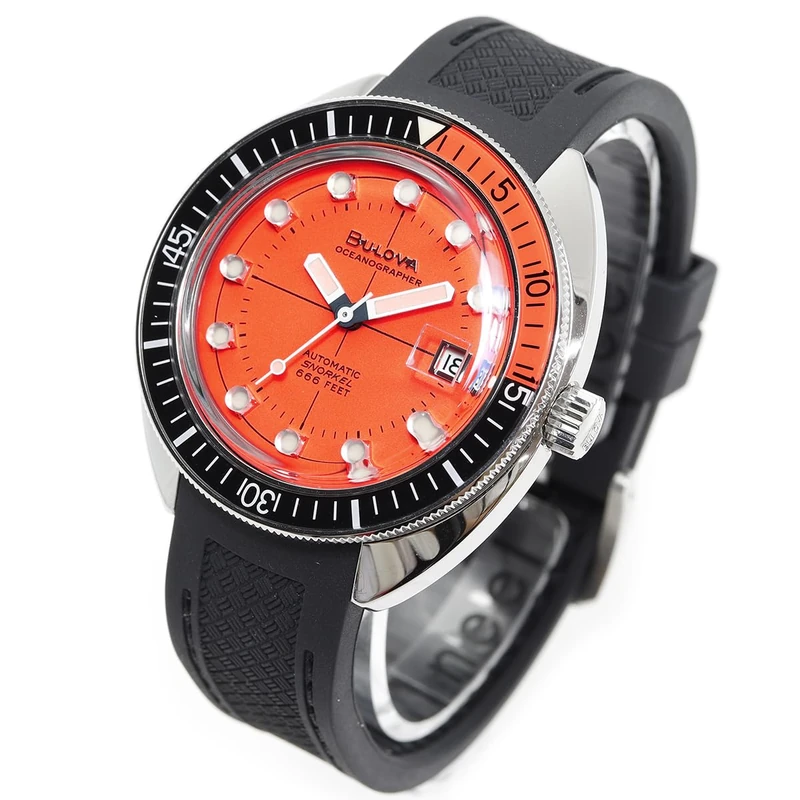 Bulova Mens Automatic Analogue Watch Devil Diver Oceanographer