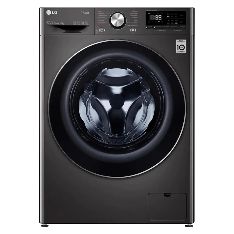 LG F6V1009BTSE Washing Machine 9L 1600RPM - TurboWash AI DD