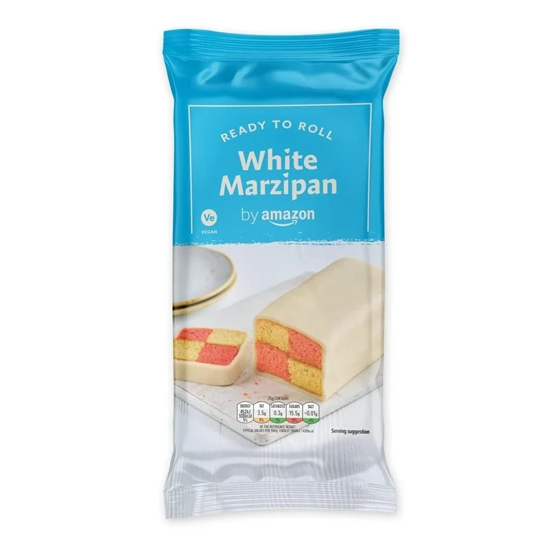 by Amazon Ready To Roll Natural Marzipan, 500g