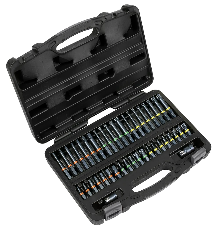Sealey AK21901 42pc 3/8" & 1/2"Sq Drive Impact TRX-Star*/Hex/Spline Bit Set