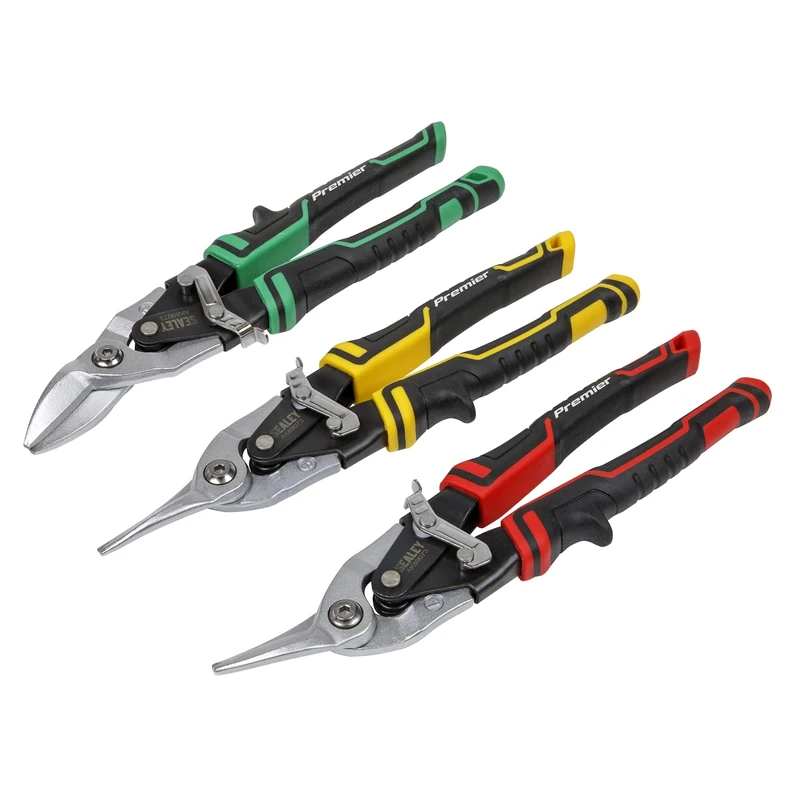 Sealey AK69073 High Leverage Aviation Tin Snip Set