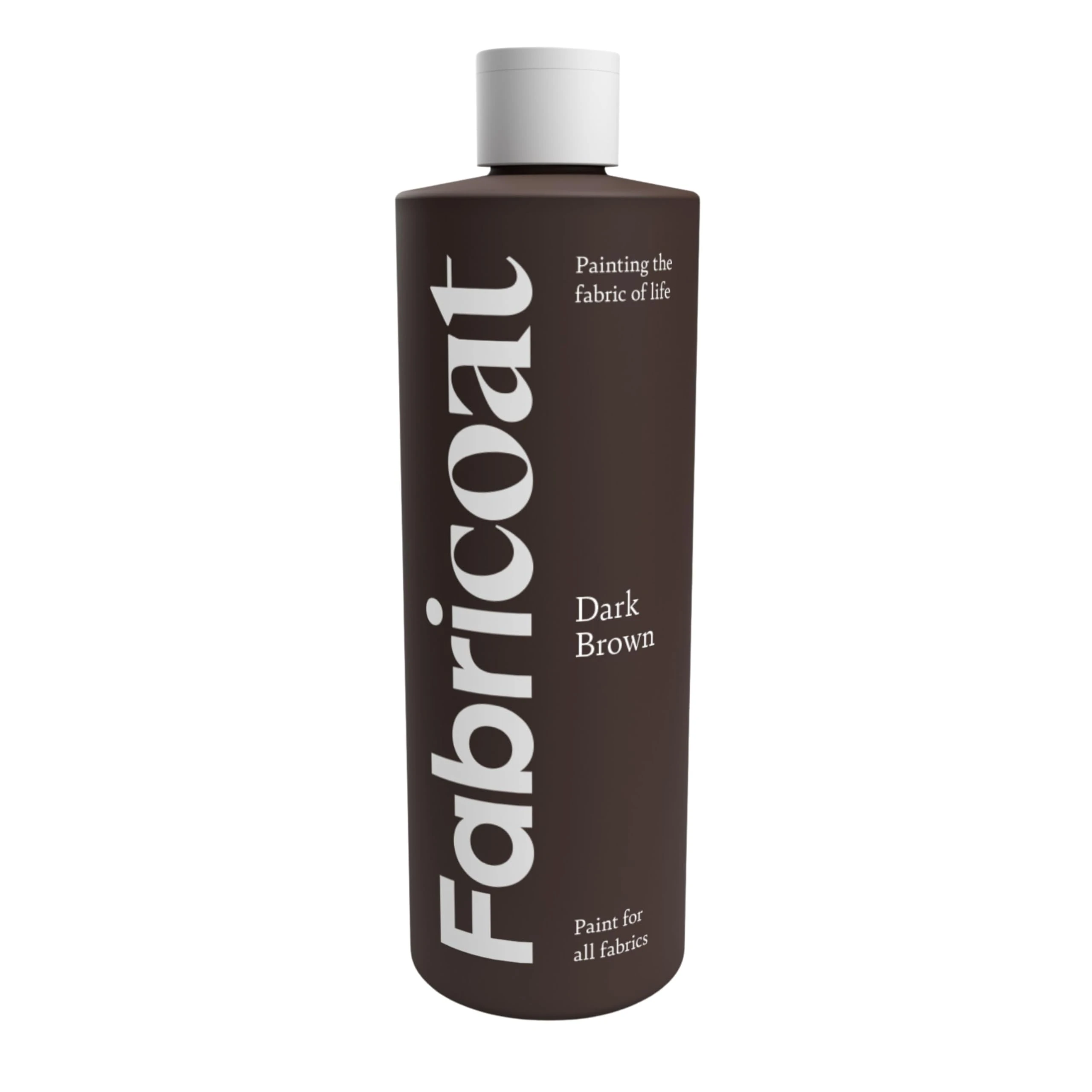 Fabricoat Fabric Paint – Restore or Change the Colour of Any Fabric - Paint Directly Onto Fabric - Transform Anything – Sofas, Lampshades, Car Interiors (250ml, Dark Brown)