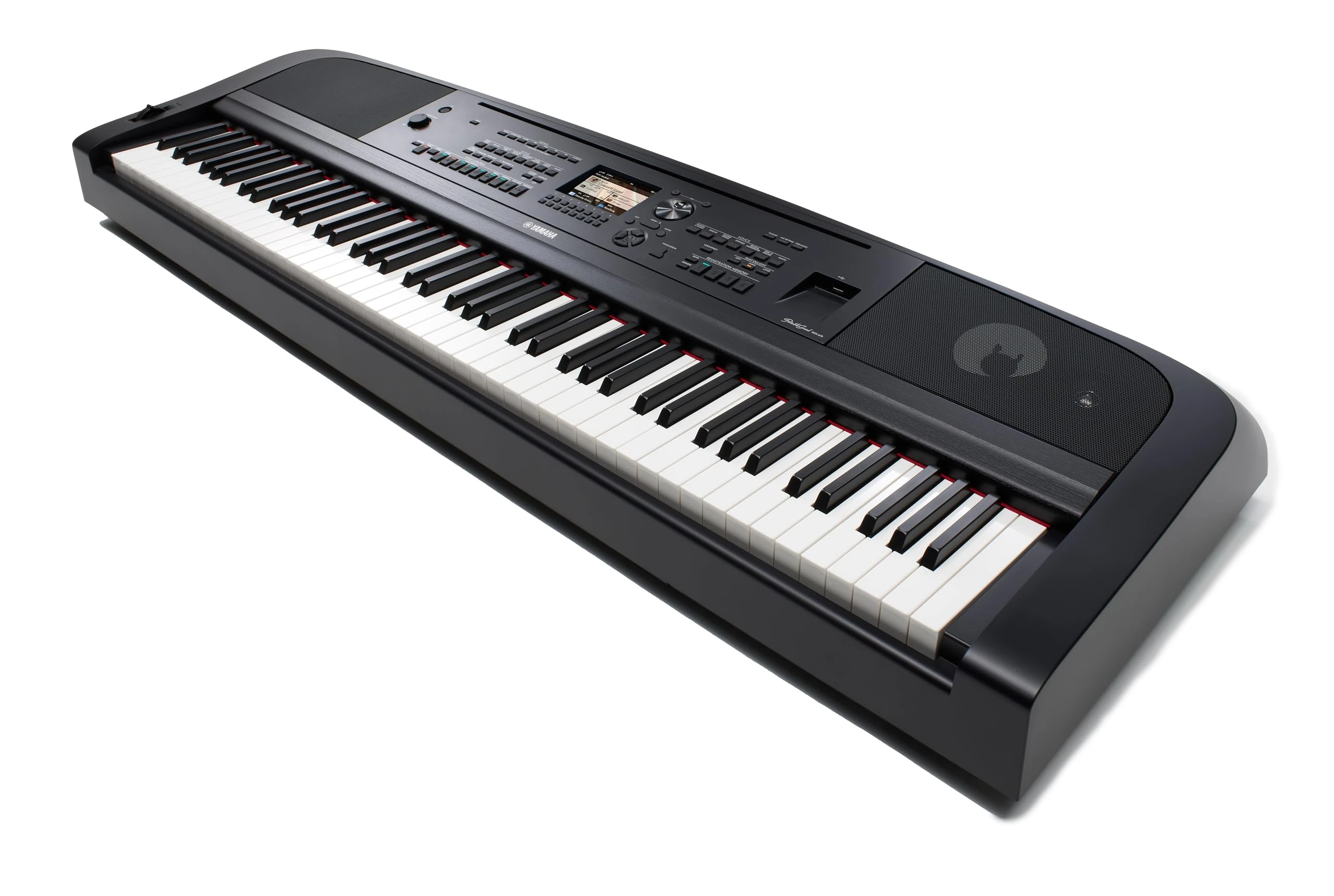 Yamaha DGX-670 - Portable Grand Digital Piano with 88 Weighted Keys, Bluetooth Audio, CFX Piano Sound, 630+ Voices, Professional Features - Black