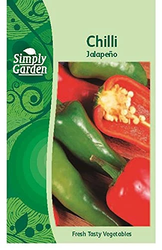 Simply Garden Chilli Jalapeno Hot Vegetable Fruit Seeds Grow Your Own Garden