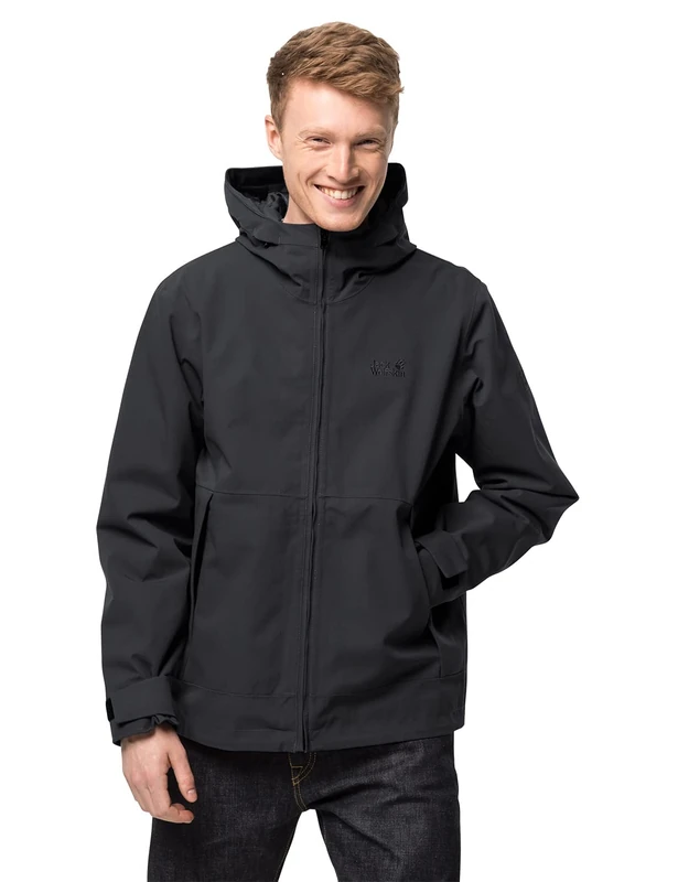 Jack Wolfskin Herren COLD CANYON JACKET M Winterjacke, black, XL