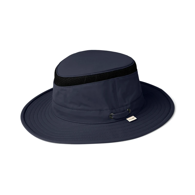 Tilley LTM5 Airflo Medium Brim Sun Hat, Midnight Navy, 7