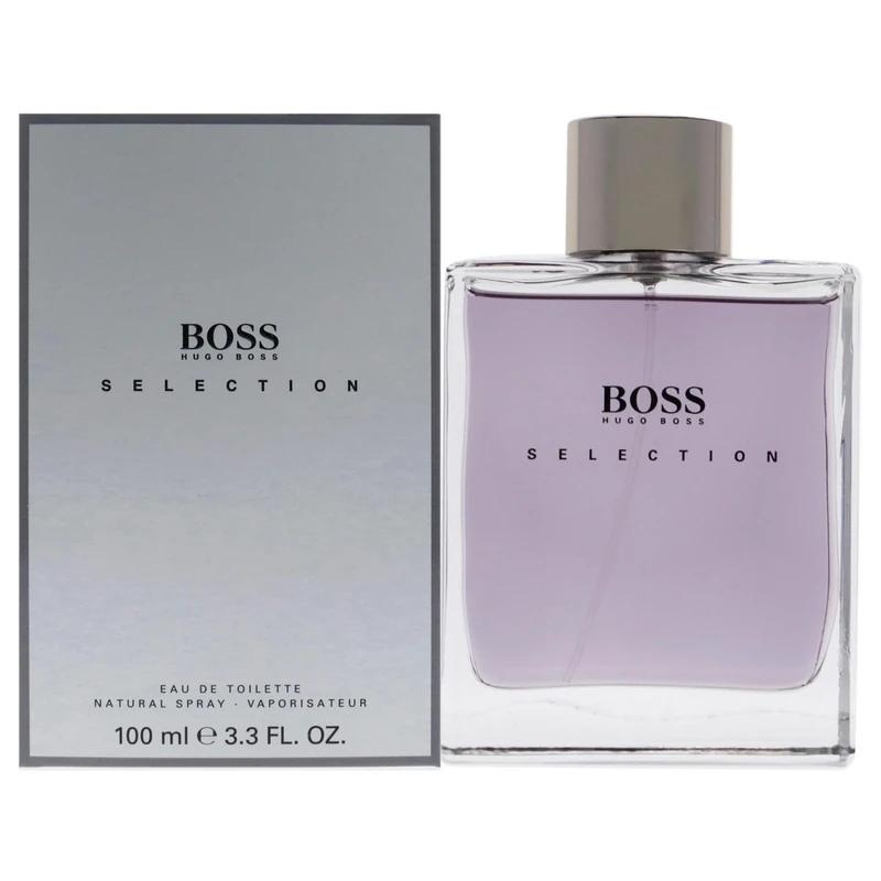 BOSS Selection - Eau de Toilette For Him - Aromatic Fougere Fragrance With Notes Of Fresh Green Accord, Petitgrain, Cedarwood - Medium Longevity - 100ml